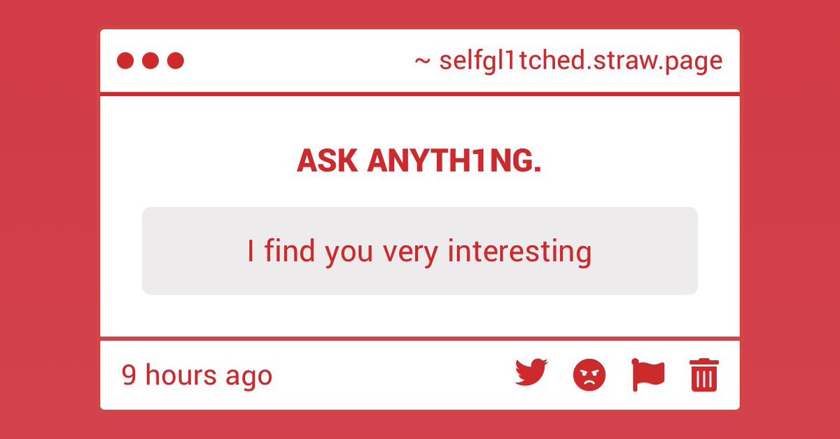 SELFGL1TCHED's tweet photo. 1. 1NSTEREST1NG? WHAT MAKES Y0U SAY THAT?

2. TH1S ART 1S AMAZ1NG! 1 TH1NK 1 W1LL USE 1T F0R A B1T. https://t.co/NVKeqcWTYZ