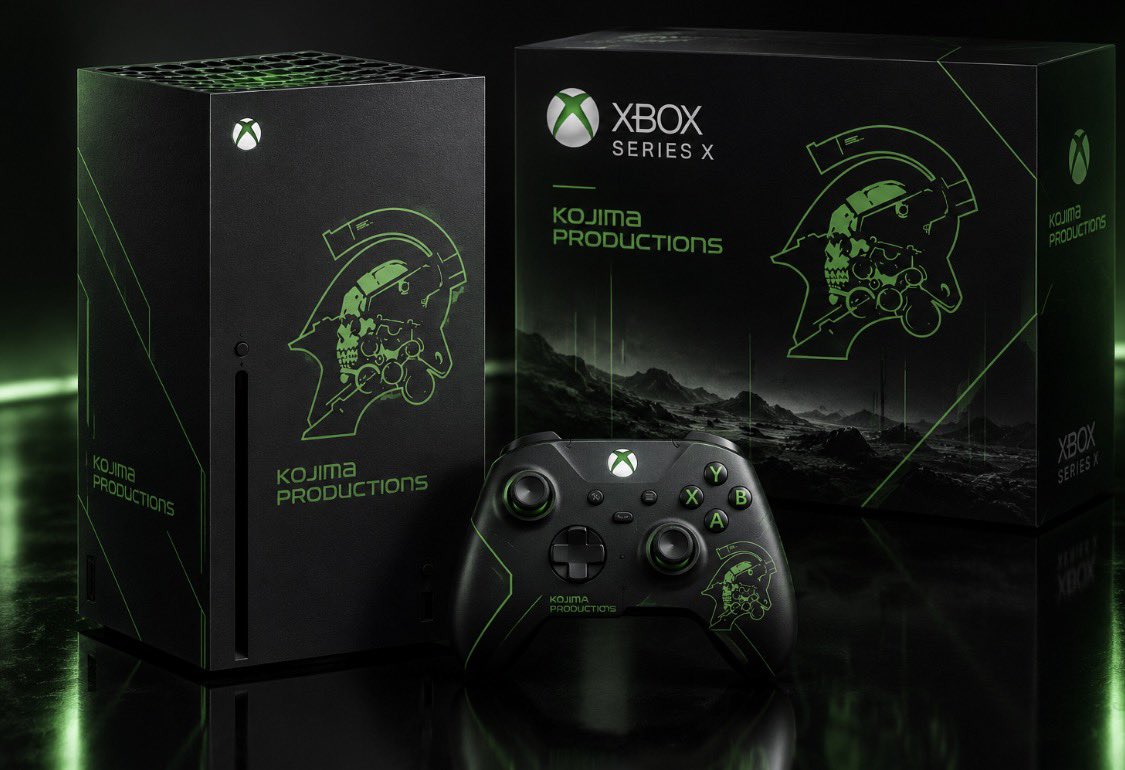 AullorNothing's tweet photo. Kojima Productions Xbox Series X concepts. Fan made. #Xbox #Kojima https://t.co/7DOXrYHCWN