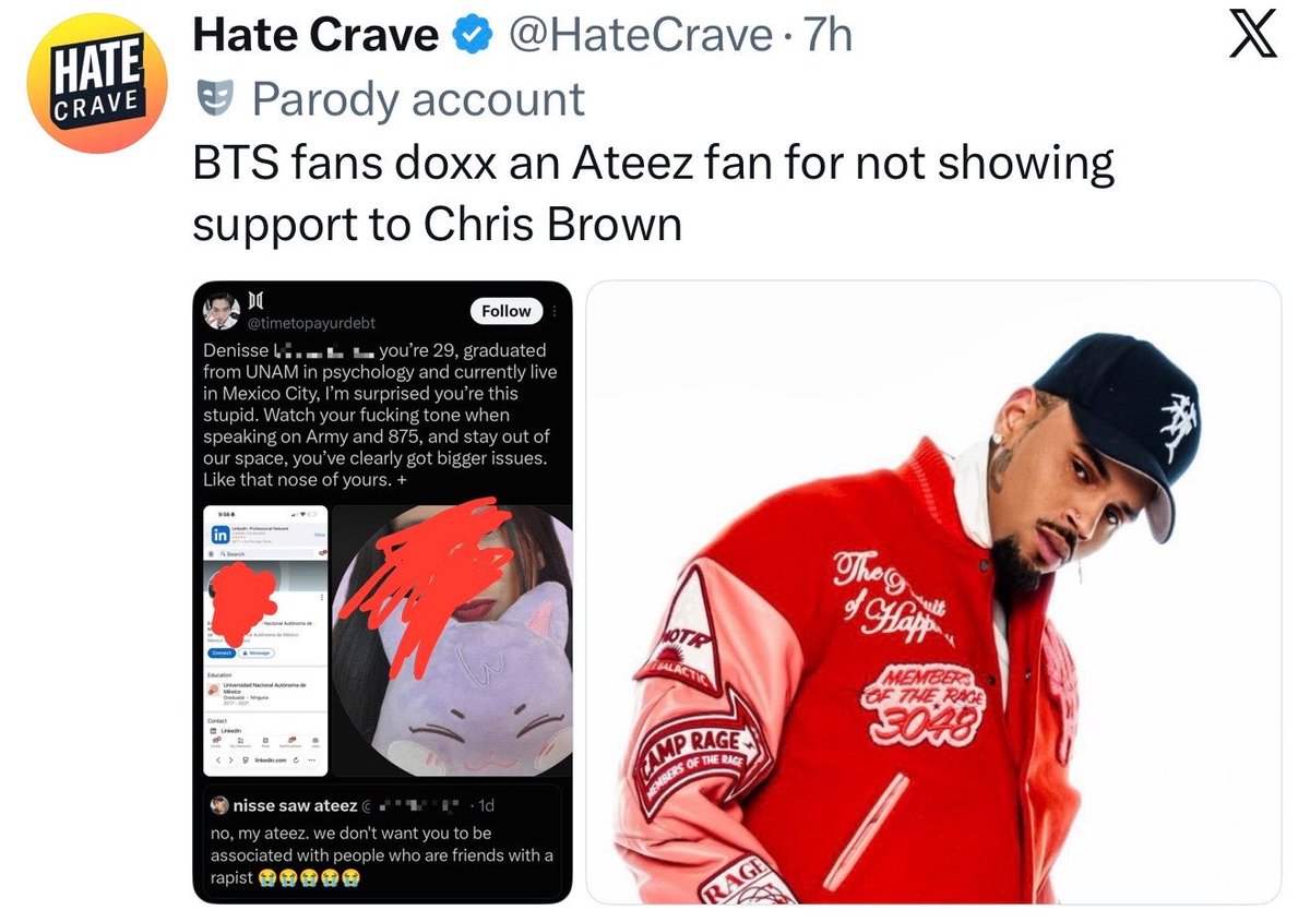 amevvil's tweet photo. keep rporting @/hatecrave to the hybe portal 🙌🏻

there are attached photos and documents in the quoted tweet. 

someone whose own account is completely built on spreading wrong info about bts far too boldly about legality. https://t.co/jIjBug5rtn
