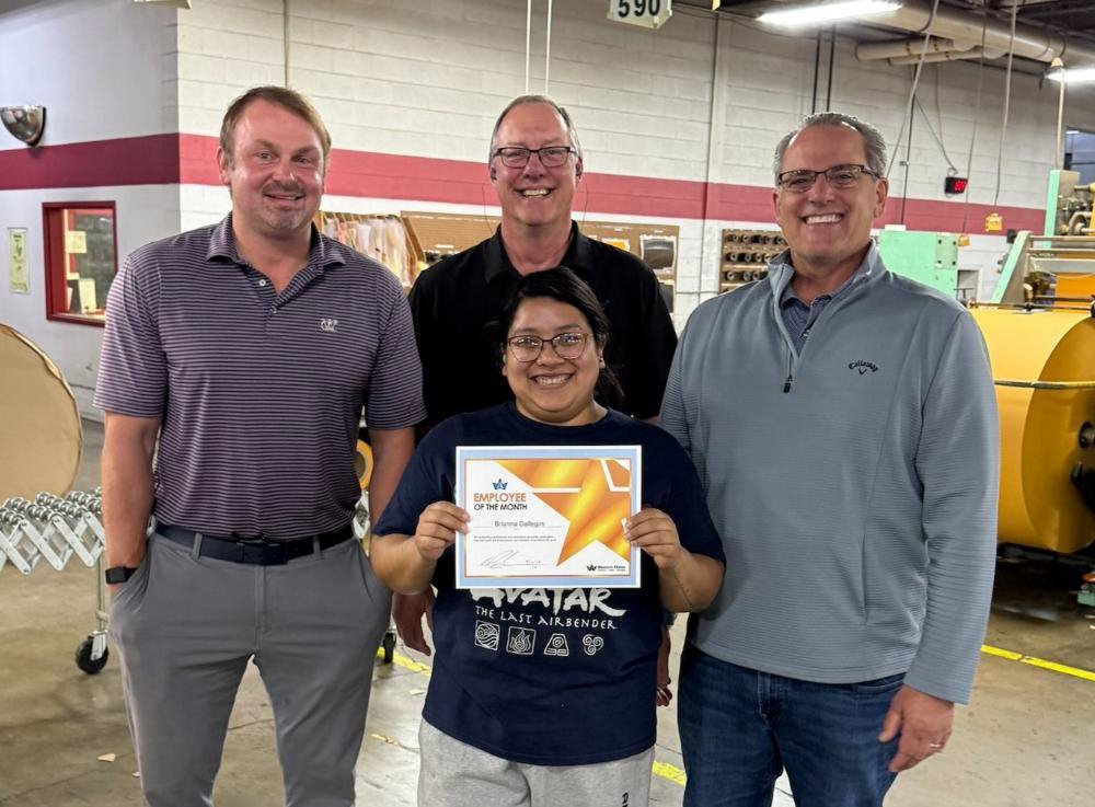 WSEnvelopeLabel's tweet photo. Congratulations to our August Employee of the Month, Brianna Gallegos! 🎉

Brianna continues to step up wherever she’s needed, From training and translation to jumping in when coverage is needed. Congratulations, Brianna, on this well-deserved recognition! 👏 https://t.co/y2Z7yIpoMk