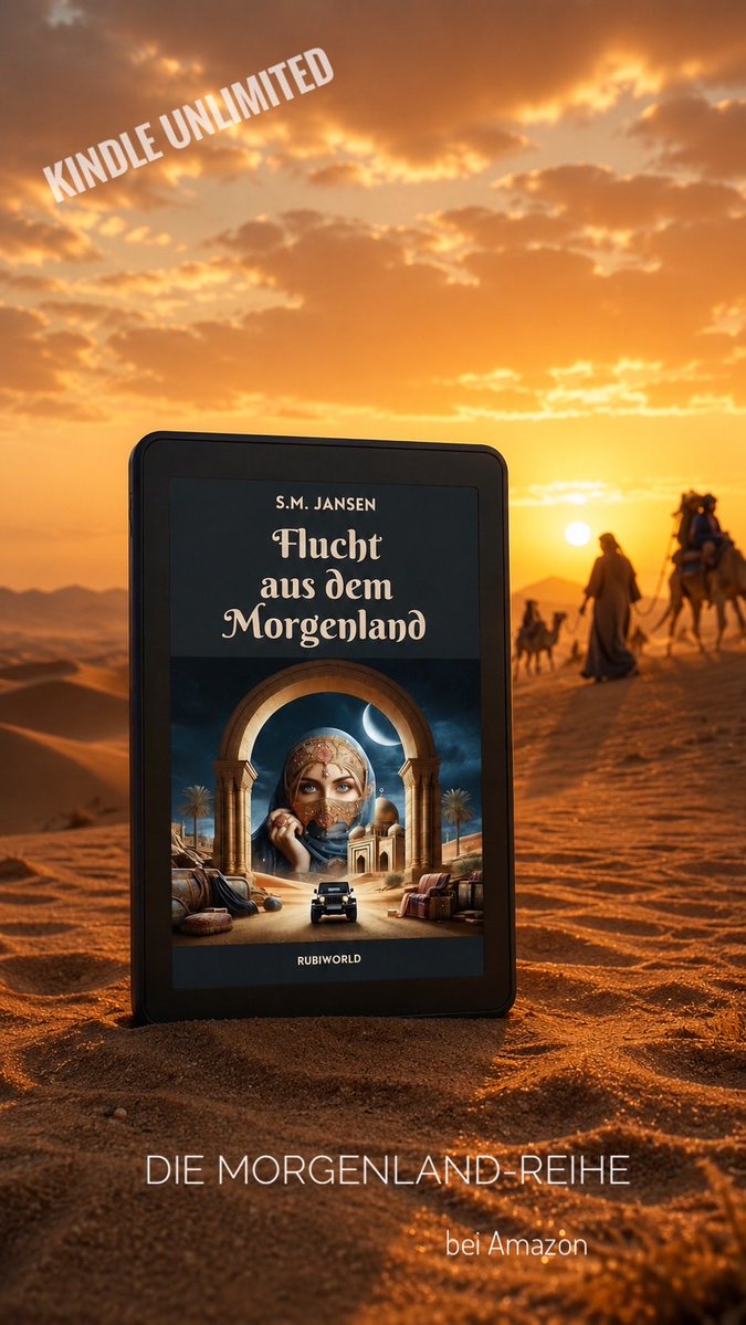 rubinherz's tweet photo. "Flucht aus dem #Morgenland" ist ein fesselnder Roman über Bea, die in den falschen Mann verliebt & in Jordanien gefangen ist. Die Autorin mixt geschickt Realität & Fiktion, während Bea um ihre Freiheit kämpft. Ein packendes Buch! #Buch #Islam #Lesefutter
https://t.co/9SumsuUeep https://t.co/JWQkNuA5u0