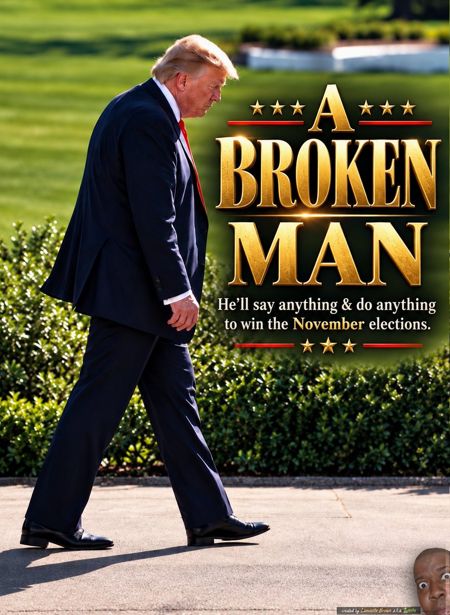 SnakeBrowm's tweet photo. A BROKEN MAN

At this point, this isn’t about political parties—it’s about what people are willing to say and do when power is on the line. With the November elections approaching, expect louder promises, bigger claims, more finger-pointing. https://t.co/HJJzK03e4l