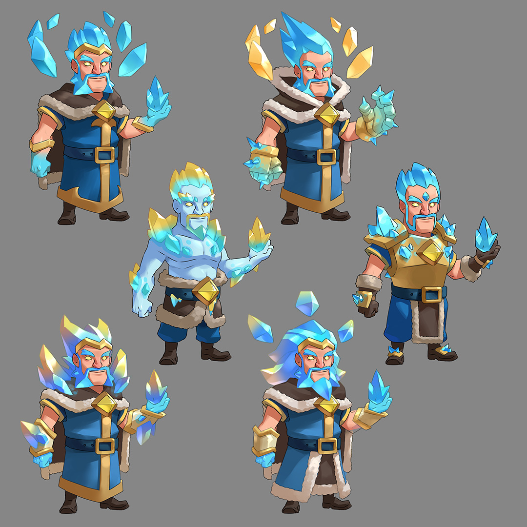 ClashRoyale's tweet photo. Who needs a barber when you can icebend? https://t.co/roBNP24tXJ