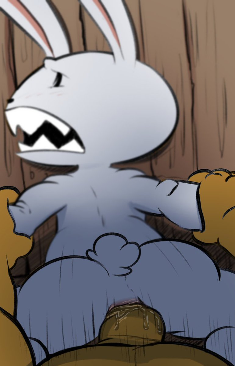 Jerseydevilarc's tweet photo. "playing with his favorite bunny" #samandmax #max #sam #YTV #jerseydevil #rule34 #art #nsfw https://t.co/XuXqFnJr34