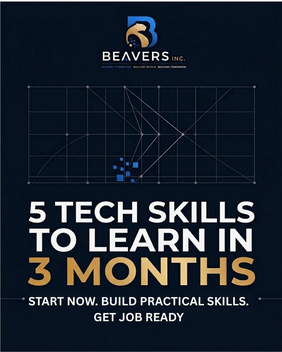 hellobeaversinc's tweet photo. 1/6

You don't need to learn everything at once.

If you have the next 3 months to build a practical tech skill, where would you start?

Here are 5 paths worth exploring 👇🏾🧵 https://t.co/CYEGcKM4LK
