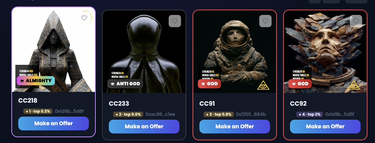 Cryptonautscdc's tweet photo. The first and final power. The Almighty has been minted by @Determi_Nated . Stands above every avatar. 
 
Laws of physics exist only because he allows them. Dark matter, light, gravity, and void all answer to him as lesser instruments. https://t.co/rlD4YFubqe