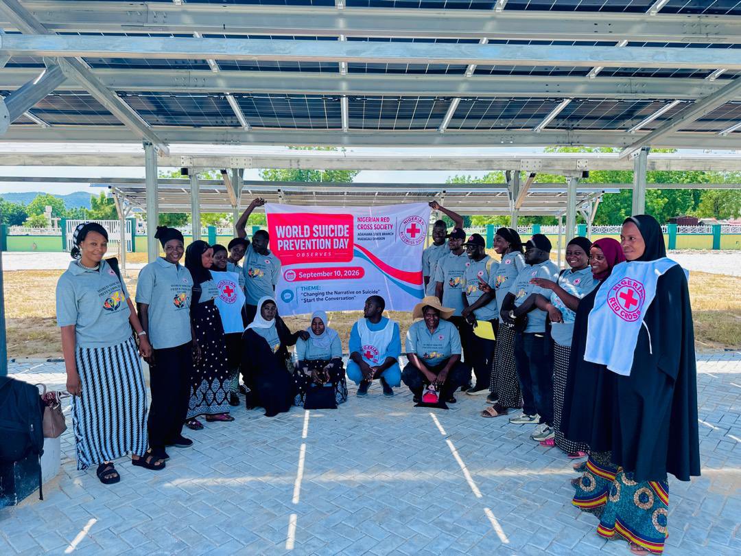 nrcs_ng's tweet photo. Every conversation matters. Every connection counts. NRCS joined communities to promote mental health, reduce stigma and encourage help-seeking. 

#WSPD2026 https://t.co/XKCTAf4Phr