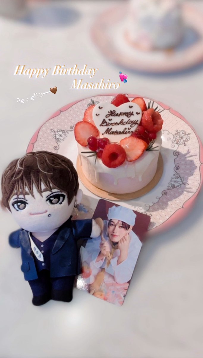 hslvt12's tweet photo. Masahiro Happy 28th Birthday🤎
たくさんの人に愛されて幸せいっぱいな一年になりますように☆。.:＊・゜

 #HAPPY_MASAHIRO_DAY  #マサヒロ https://t.co/TDPjy0vJLq