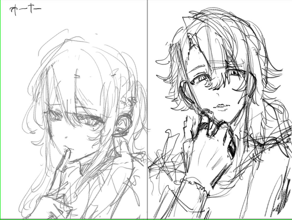 Curry_Hukuryu's tweet photo. ラフで満足するのやめません？ https://t.co/WvVqyH3hwi