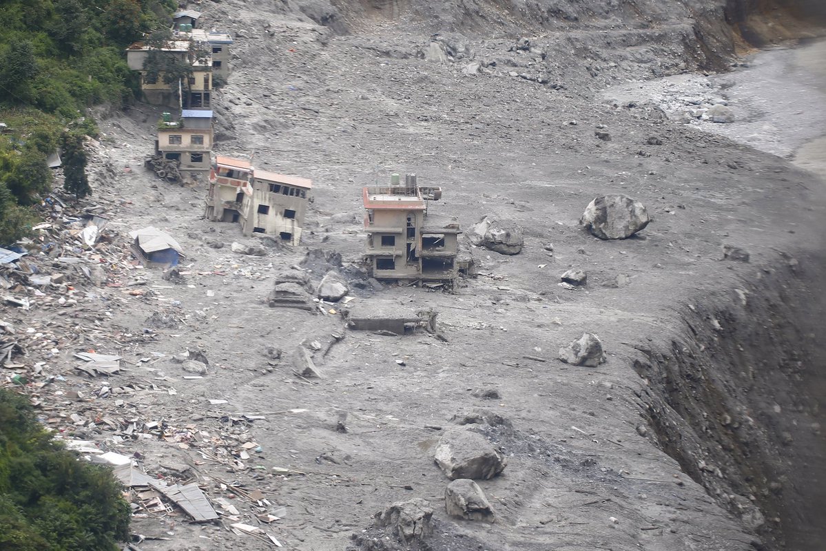 UNDP's tweet photo. Keeping essential services running is critical to Nepal’s recovery after the devastating floods.

@UNDPNepal is working with government to strengthen local institutions,  so they can resume day-to-day functions and continue serving their communities. https://t.co/hkMgK8mXYY https://t.co/9SdRAtssUW