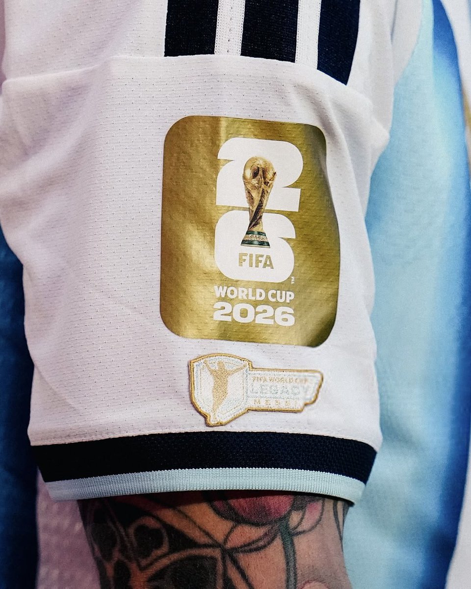 Messias30_'s tweet photo. Los PARCHES de Messi en el Mundial 2026. 

Qué top. https://t.co/EFA81VEcfT