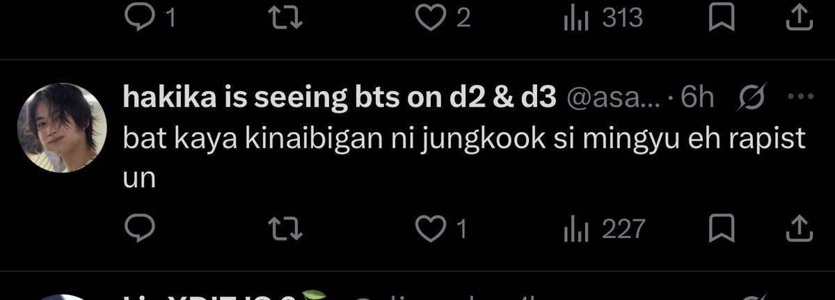 svtfever_13's tweet photo. can we pls prioritize reporting these accounts? pls report this one as well. making extremely disturbing claims about mg being 🍇 and creating acc solely to spread hateful and dehumanizing content toward svt and carats.

acc: https://t.co/VihWf2Oawq

post: https://t.co/le6ElY3FaF https://t.co/KsVm4SC3s0