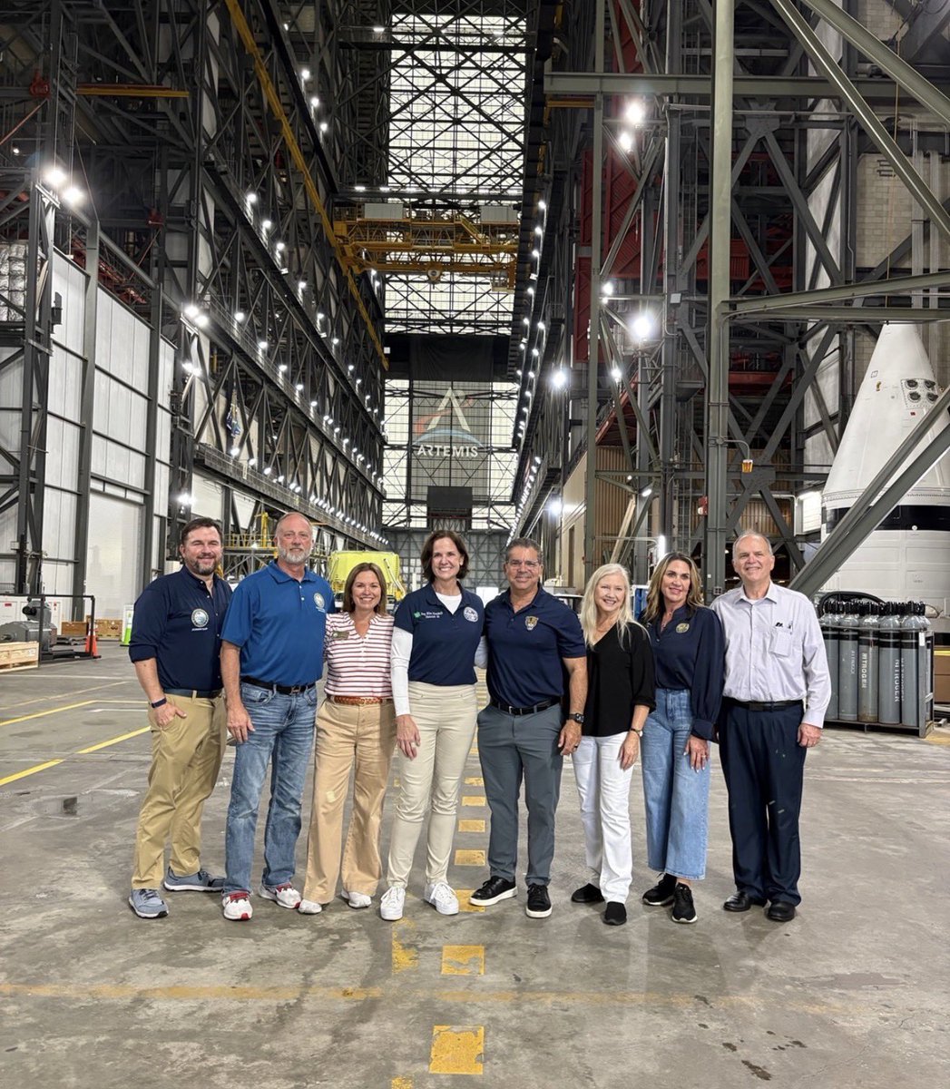 RepJudsonSapp's tweet photo. It was a great opportunity to join fellow legislators at Kennedy Space Center to get a firsthand look at the innovation shaping the future of America’s space program. 

Florida continues to lead the way in space innovation, technology, and exploration. 

I’m proud to support the work that keeps the Sunshine State at the forefront of this critical industry and strengthens America’s dominance in space.