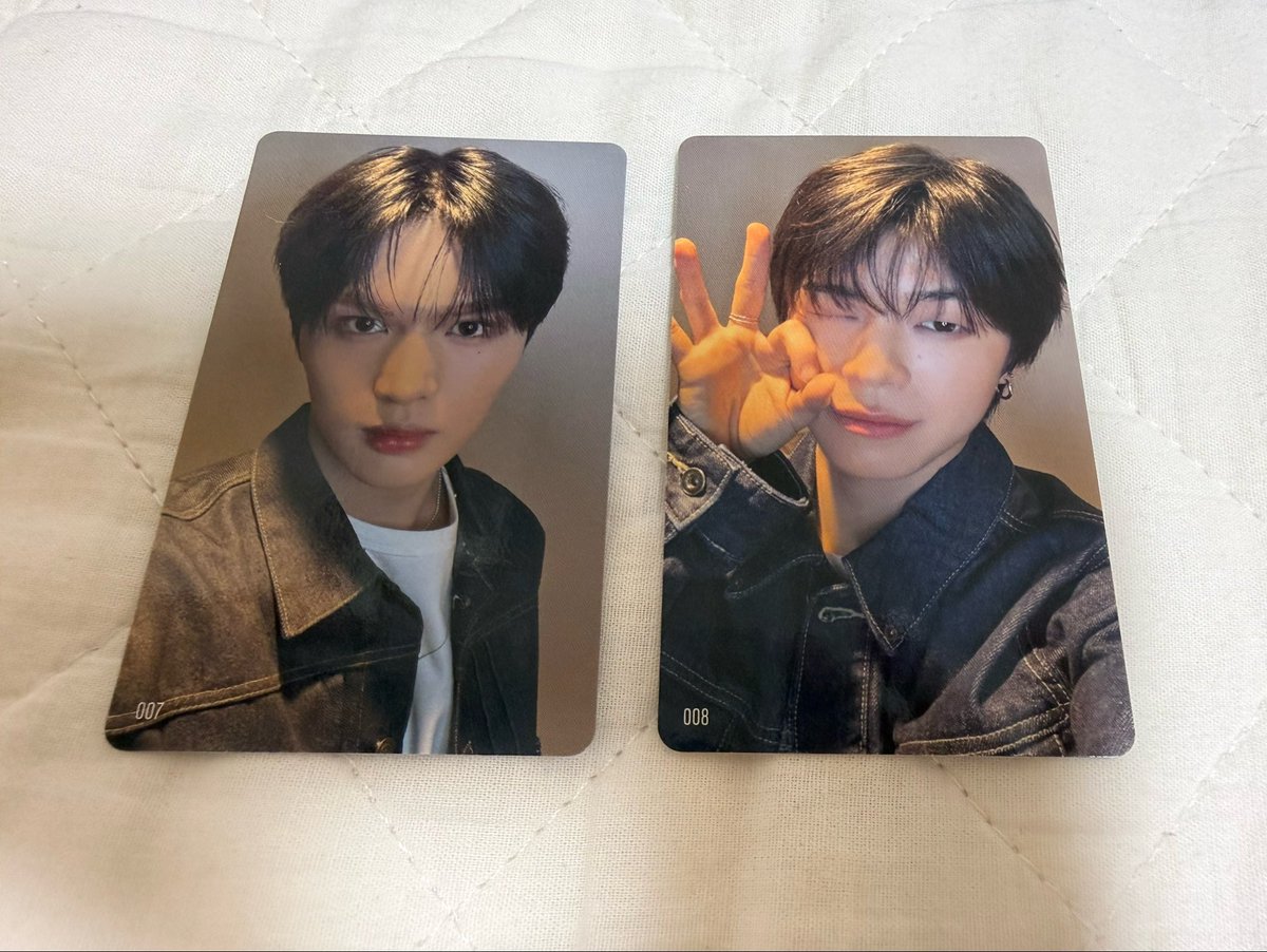 coropu_'s tweet photo. KO1KEYZ ファンミ トレカ 交換

譲 安部結蘭 007
     照井康祐 008

求 パクシヨン 007.008

郵送での交換

 #KO1KEYZ交換 https://t.co/xGv0cRCwSv