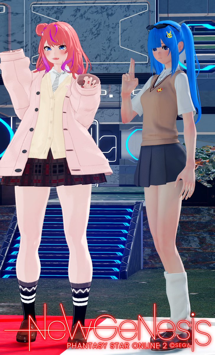 Afterglow_Sb's tweet photo. お昼投稿～💫
(とりあえずこちらからのアングルをば)

#PSO2NGS_SS https://t.co/F8nStjv8ne