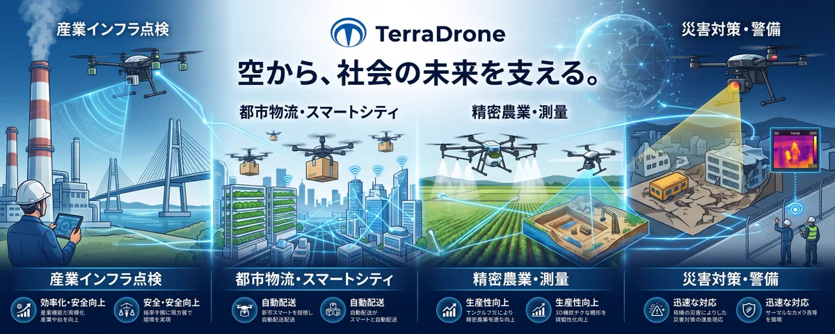 売上15%増でも赤字は拡大。Terra Drone中間決算、通期予想を逆算して