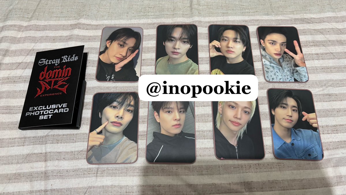 staysellings's tweet photo. /ss wta to wts, pc set dominate experience ini bisa disell kah? kalau bisa, sell di harga 100-150k as set masuk gak ya? thanks in advance 🥹🙏🏻 @.inopookie https://t.co/VLcxoZPgRA