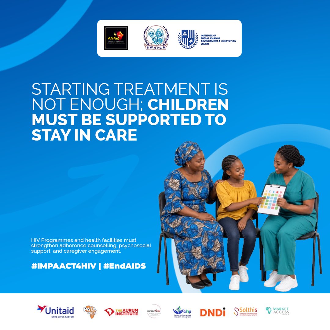 Chidera13Okoli's tweet photo. Retention in care and it’s effort should be sustainable as this boast the overall health care quality and patient wellbeing 

@ANAYD_Africa @iscodionline @swatchngo @FMOH @NACA @NASCP @NHIA @UNICEF @UNAIDS @UNFPA @WHO @CHAI_Health @WORLDBANK @PATA @Aurum @teampata @afrocab https://t.co/UaAJy44oNN