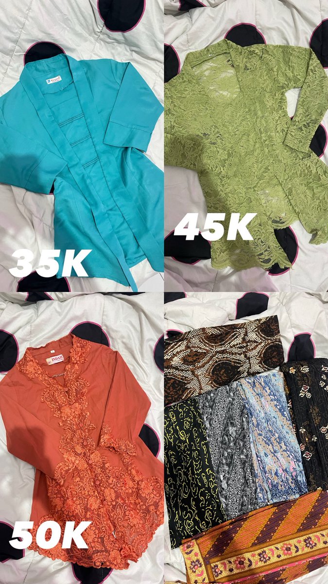 stupidlytender's tweet photo. WTS WTS • aku mau pl kebaya colorfull gini and bawahan kebayaa nih yuk guys angkut pemakaian baru 1x aja soo condi pasti like new!

🖇️ manual or 🍊via splitpay only :3
💌 dm me for more details 🩷🩷 https://t.co/j5eckks8cU