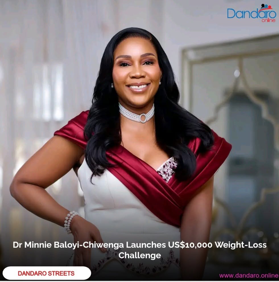 DoubleRedRose26's tweet photo. A US$10,000 MOTIVATION TO GET FIT? 👀

Dr Minnie Baloyi-Chiwenga’s new three-month challenge is offering US$10,000 in prizes.

Lose at least 10kg by December 20 and you could walk away with US$5,000, US$3,000 or US$2,000. https://t.co/PpHRKFwR9h