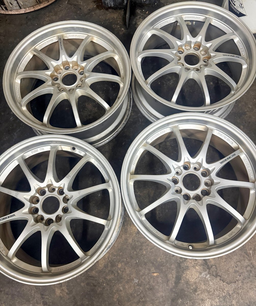 AnamariaPeach's tweet photo. Chrome delete and gloss black wheels completely transformed Jodie’s Honda Civic from stock silver accents to a sleek, blacked-out finish. From curb rash repair to powder coating, fresh tires, and LED upgrades, every detail matters. https://t.co/BSmWOhBKoS