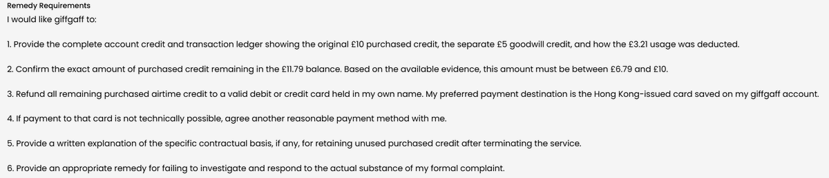 FurinaNora's tweet photo. Timeline:
• 18 Mar 2026 — SIM activated
• Paid £10 airtime credit
• Received £5 goodwill credit
• 28 Jul 2026 — first raised the refund issue with giffgaff https://t.co/wSd1j1THVk