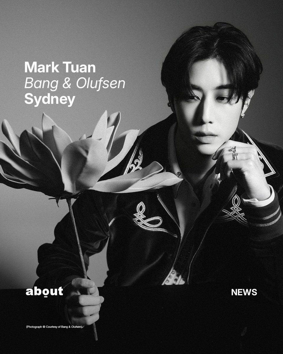 wwmarktuan's tweet photo. Mark Tuan at Bang & Olufsen Sydney 🇦🇺

Bang & Olufsen welcomes global artist and GOT7 member Mark Tuan as a special guest to celebrate the official opening of its new flagship store at Martin Place, Sydney, Australia, on September 17, 2026. The evening will highlight the intersection of music, design, and culture as the Danish luxury audio brand enters a new chapter in Australia.

[By ABOUTBKK]
https://t.co/asBjDOnmQ3

#MarkTuan #段宜恩
#BangOlufsen #BeautifulSound
@marktuan @DNAmngmnt