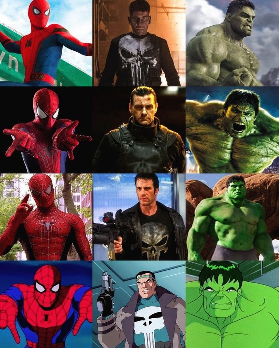 cinefandomtv's tweet photo. Which character has zero (0) miss casting 🤔 https://t.co/7MUOZlS5F3