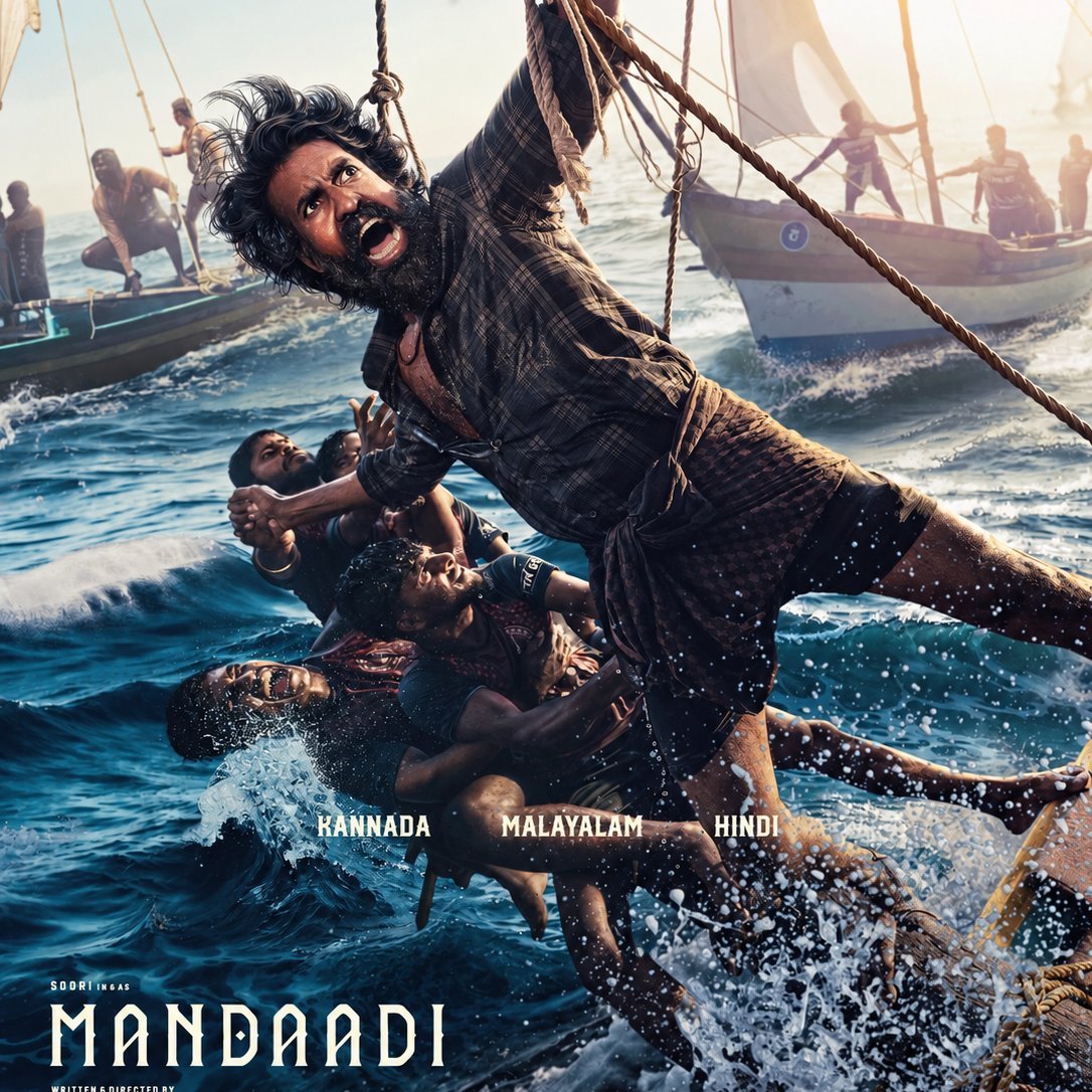 Anirudhwrites's tweet photo. The story is told without going overboard, it can be said to be a Vetrimaran type of making. The sea scene has been taken very well, it can be said to be 80% original visual, which has given a positive touch to the film in a good way. https://t.co/PvxxPUGBYv
