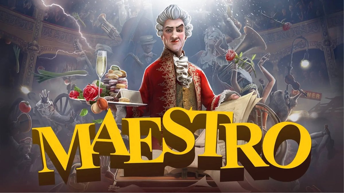Microids_off's tweet photo. Ready to turn your Joy-Con into a conductor’s baton? 🪄✨

Maestro brings the Parisian opera house to your living room on September 17 with its physical edition on Nintendo Switch! Conduct Beethoven, Star Wars, Attack on Titan & more! 🎶

Pre-order your copy now: https://t.co/v77rBuUQNx