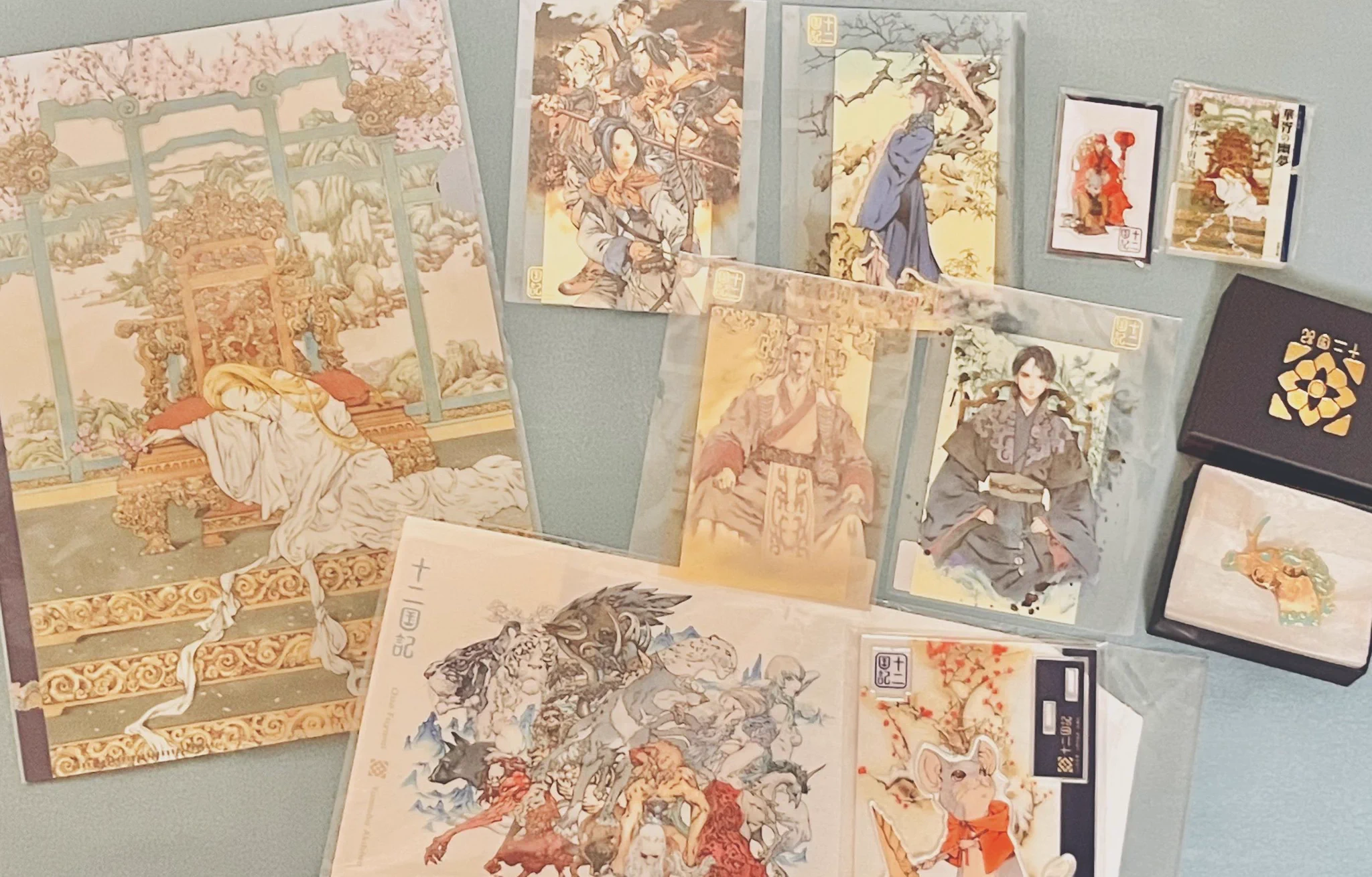 十二国記 クリアカード全16枚 せとぅうち🌊 on X: 