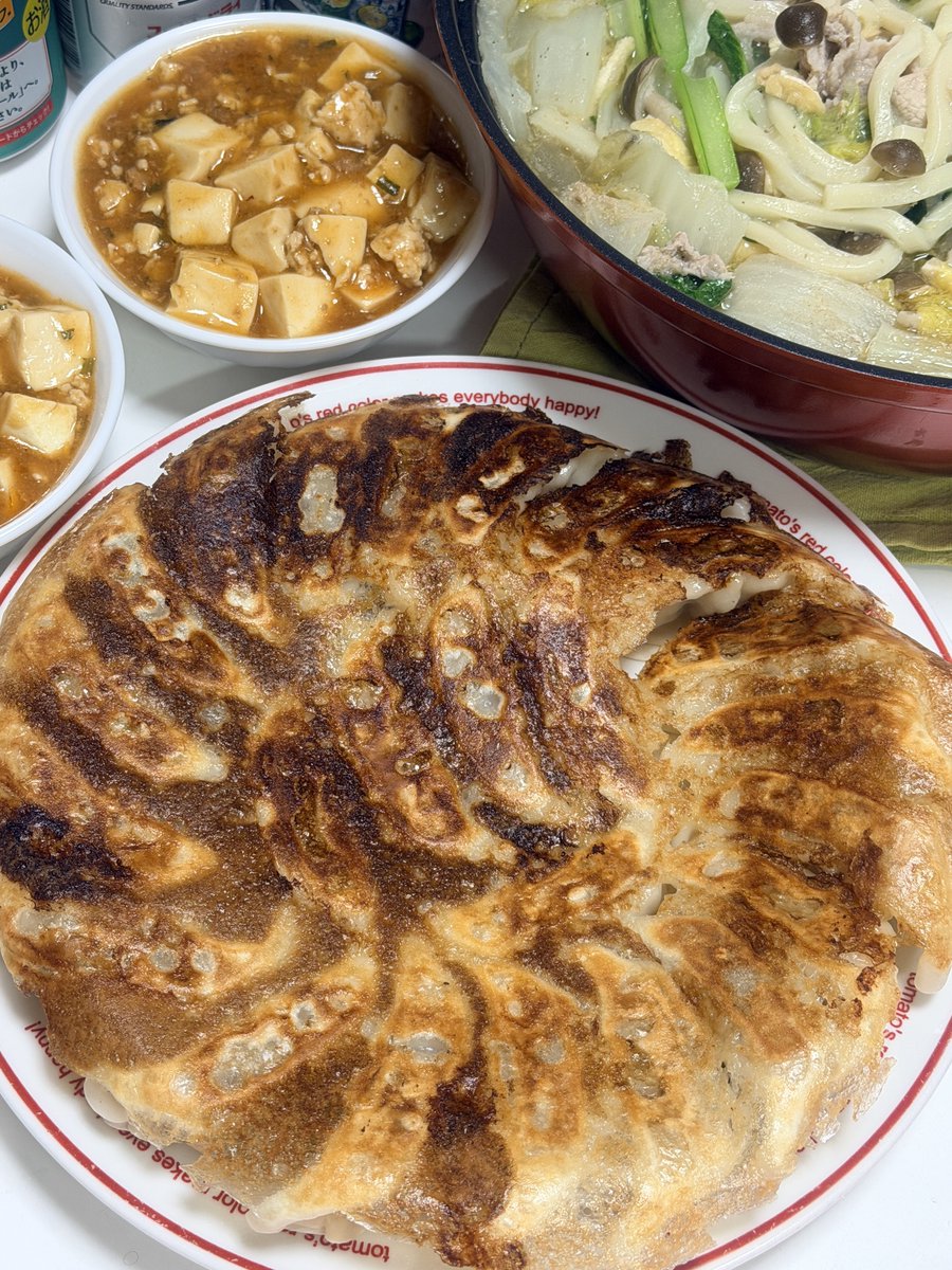SMR_triangle's tweet photo. 餃子上手く焼けて泣いてる https://t.co/Zwzv6nKxKy
