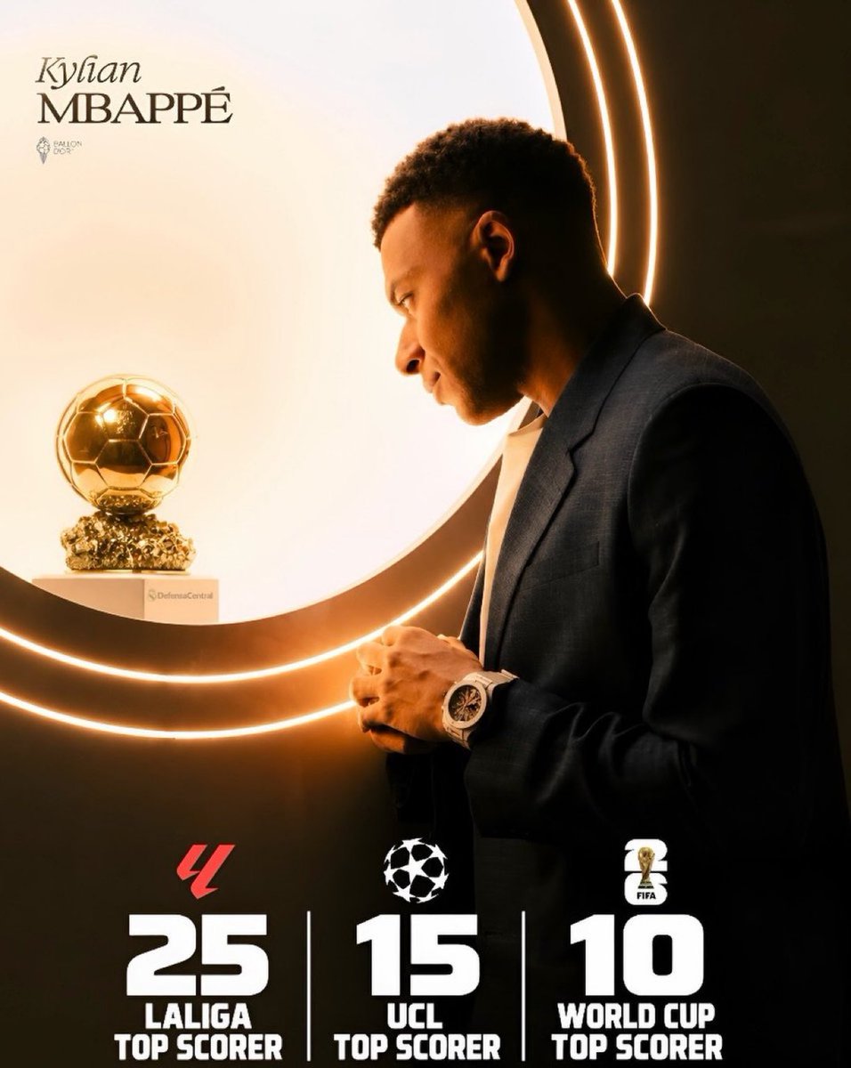 FootballXtraa__'s tweet photo. Kylian Mbappe is winning the Ballon D’or https://t.co/xsjT0Qpxca
