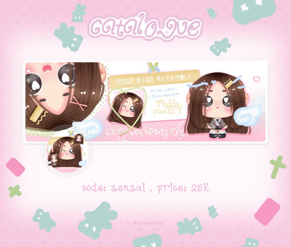 rhapsopurdy's tweet photo. 🎢🎡 help repost thankiiees 🍰🍦!

alo, aku punya 4 layout chibi ready stock yang bisa langsung kalian culik lewat DM atau tele https://t.co/5X7d3jB8Z9 🧁👧🏻 <33

💳 25.000
free retext, recolor!
avail resize wabis dan open by req jugaa #bealanja https://t.co/NG7Y1QIhTy
