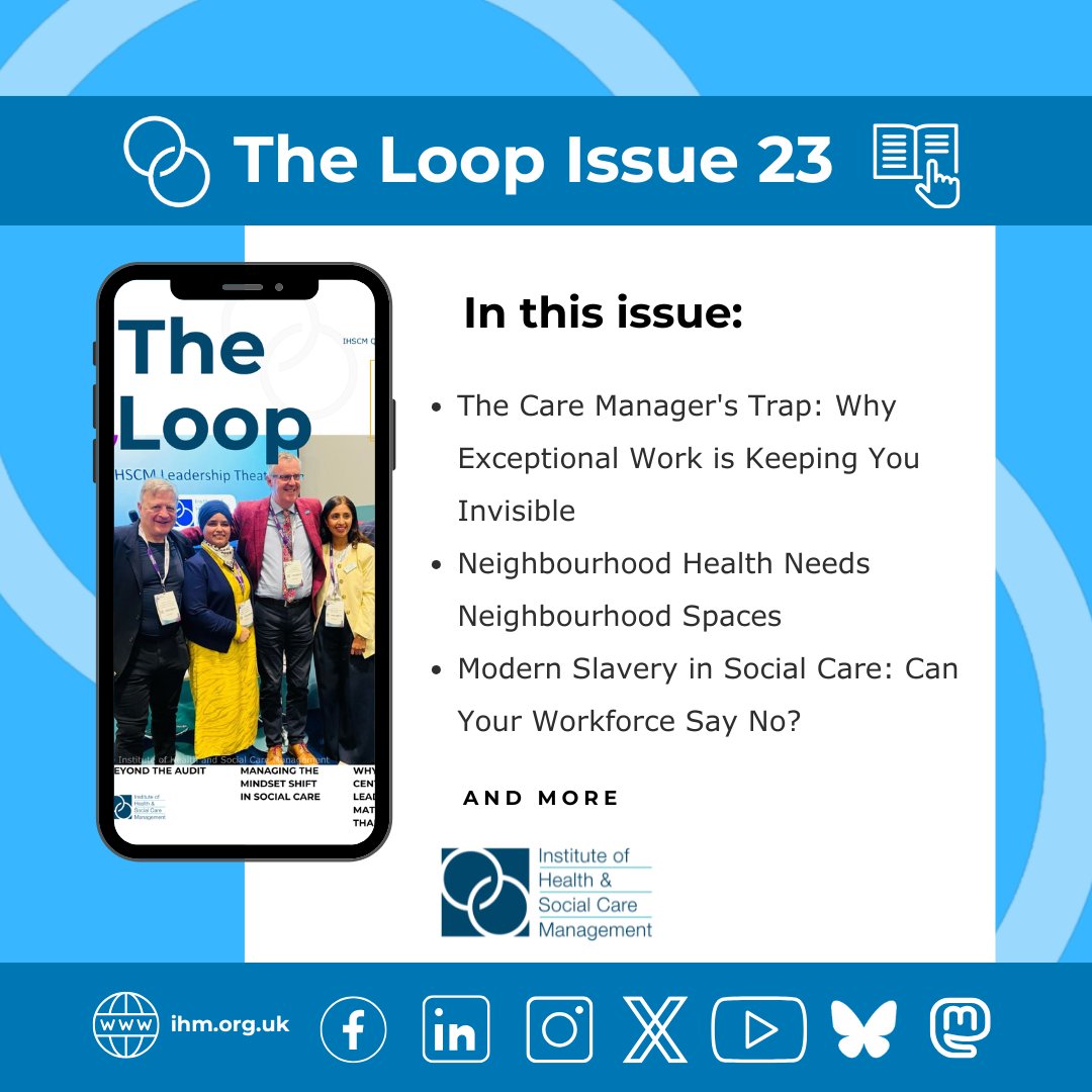 IHM_tweets's tweet photo. Issue 23 of The Loop is OUT NOW;  https://t.co/DnojCIb3qd 📖 

In this issue;
-Ten years on: Does Freedom to Speak Up work?
-Top Tips: Aligning your Mission, Vision &amp; Values
-Beyond the Audit: When Governance Gives Us False Assurance

Available to everyone 🎉
@FNHCJersey @UWTSD https://t.co/DDP6JmQdcn