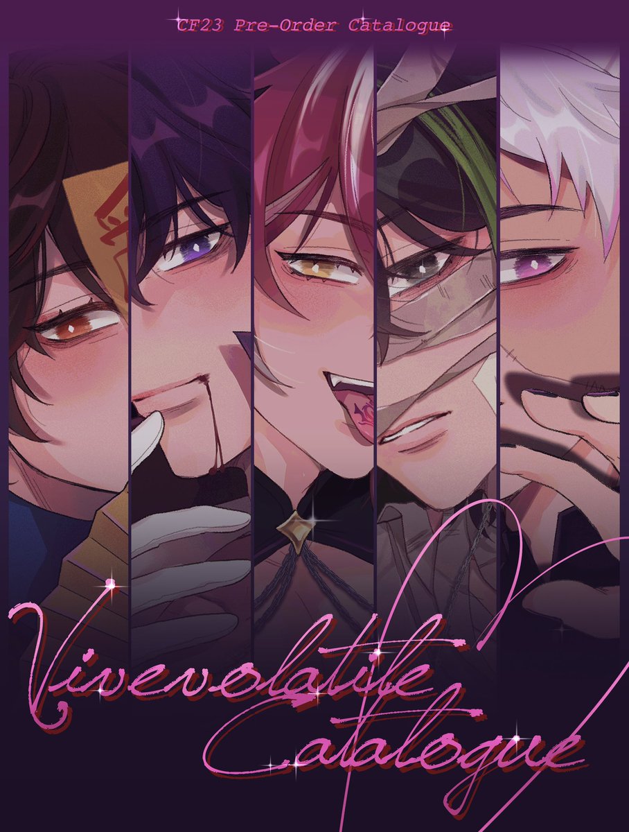 vivevolatile's tweet photo. [like&amp;RT appreciated]

Halloween is coming! And so is my CF23 Pre-Order Catalogue~🩷

🛒 Booth: GEDENG (table number TBA)
📆 PO Time: 13 - 25 Sept 2026
💌 Pick-up OTS and Mail Order

Selling: #SeFurDen, Harris Caine, _nspkn, kipenky

⬇️ Link in reply! ⬇️ 

#CF23 #comifuro23 https://t.co/hVxBmSUw3M