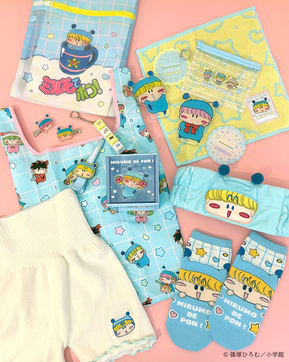 thankyoumart's tweet photo. 9月18日(金)より店頭販売スタート❕
『#ミルモでポン！』コラボアイテム🪇⭐

平成女児ゴコロくすぐられる🎶
ポップでファンシーなデザインがたまらない、
全23アイテムのラインナップだよ🌈

🍒店頭販売：9月18日(金)～入荷順次
🍒WEB先行予約：好評受付中
https://t.co/RTrRoxyo7v https://t.co/5vuIITj70r