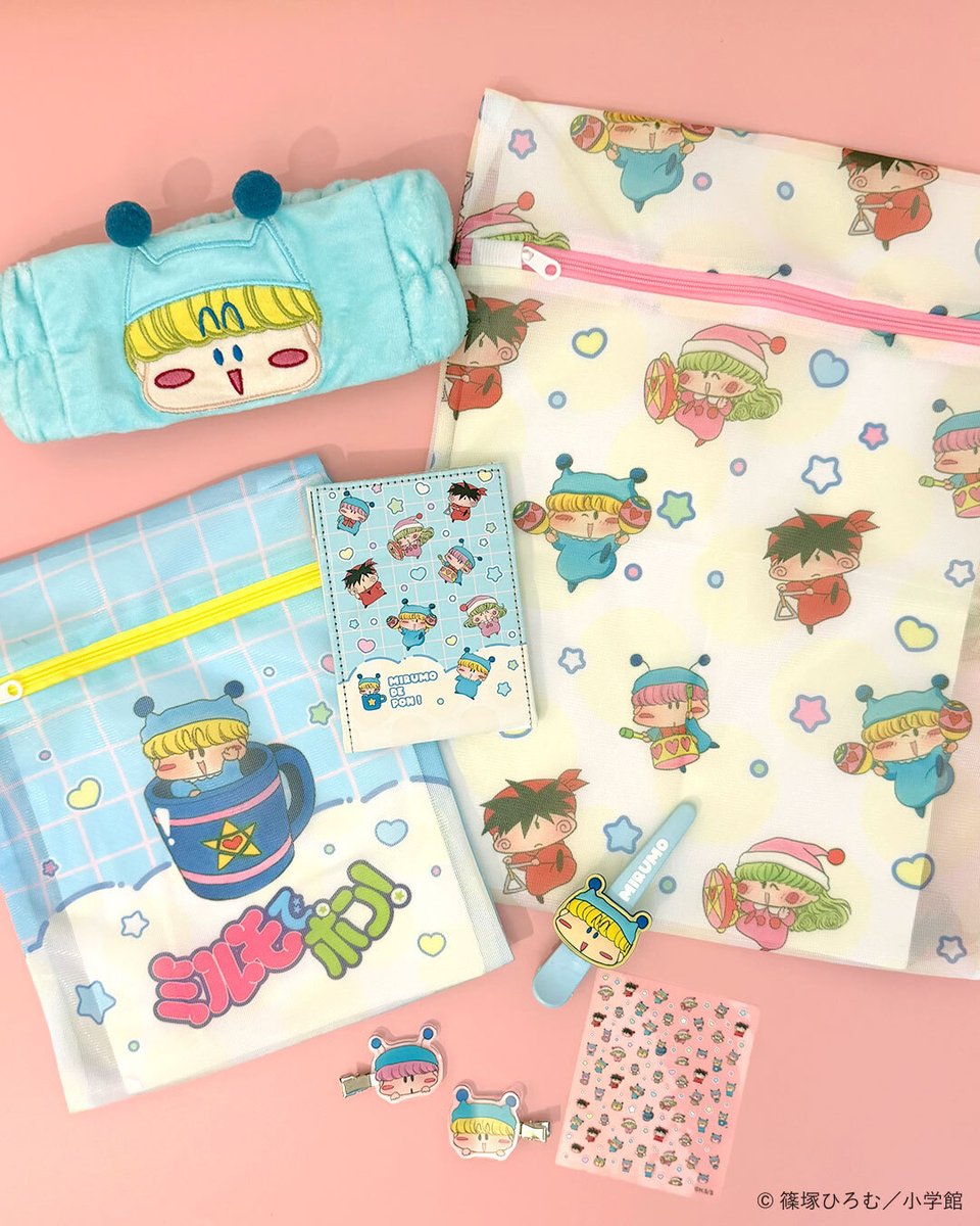 thankyoumart's tweet photo. 9月18日(金)より店頭販売スタート❕
『#ミルモでポン！』コラボアイテム🪇⭐

平成女児ゴコロくすぐられる🎶
ポップでファンシーなデザインがたまらない、
全23アイテムのラインナップだよ🌈

🍒店頭販売：9月18日(金)～入荷順次
🍒WEB先行予約：好評受付中
https://t.co/RTrRoxyo7v https://t.co/5vuIITj70r