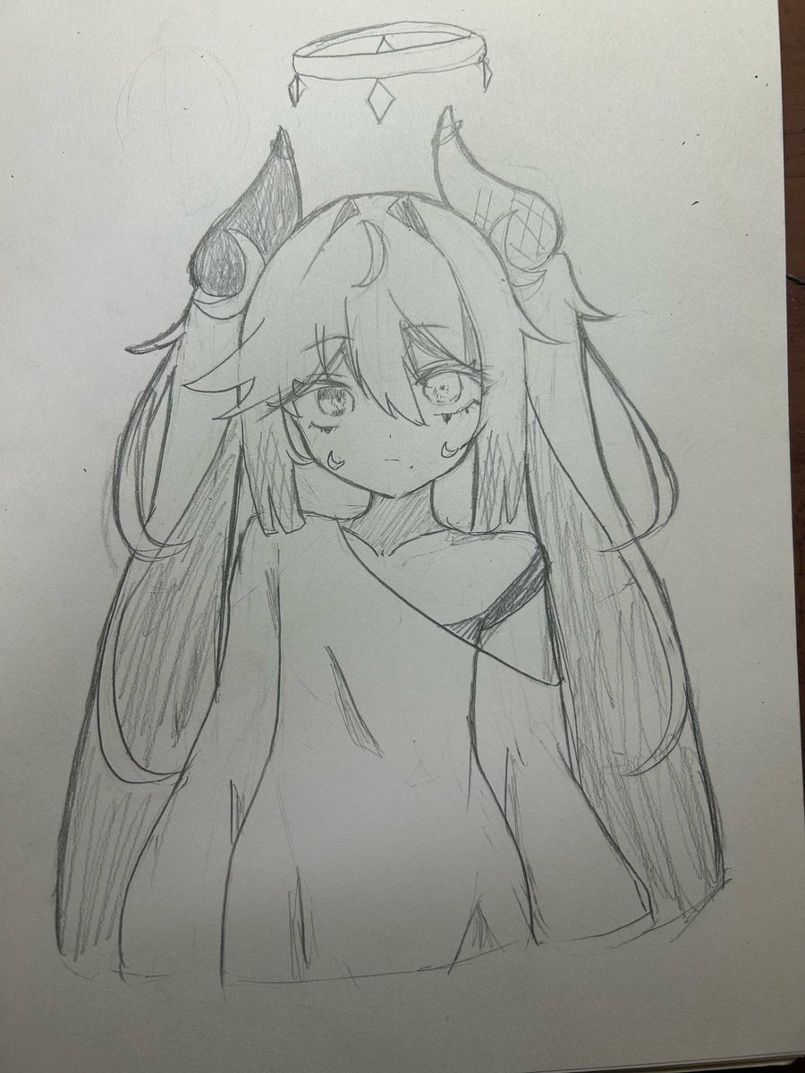 fk_c8er's tweet photo. アナログ
＃絵描きさんと繋がりたい
 #女の子  ＃悪魔  #角  ＃ついんてーる  ＃おりきゃら https://t.co/zylrGYP0UX