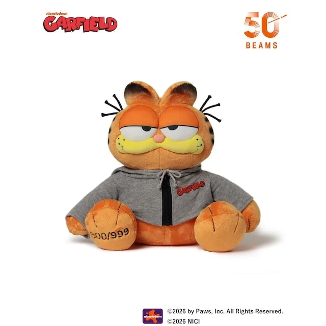 Garfield ぬいぐるみ BEAMS別注 BEAMS｜ビームス 50th Anniv. on X: 