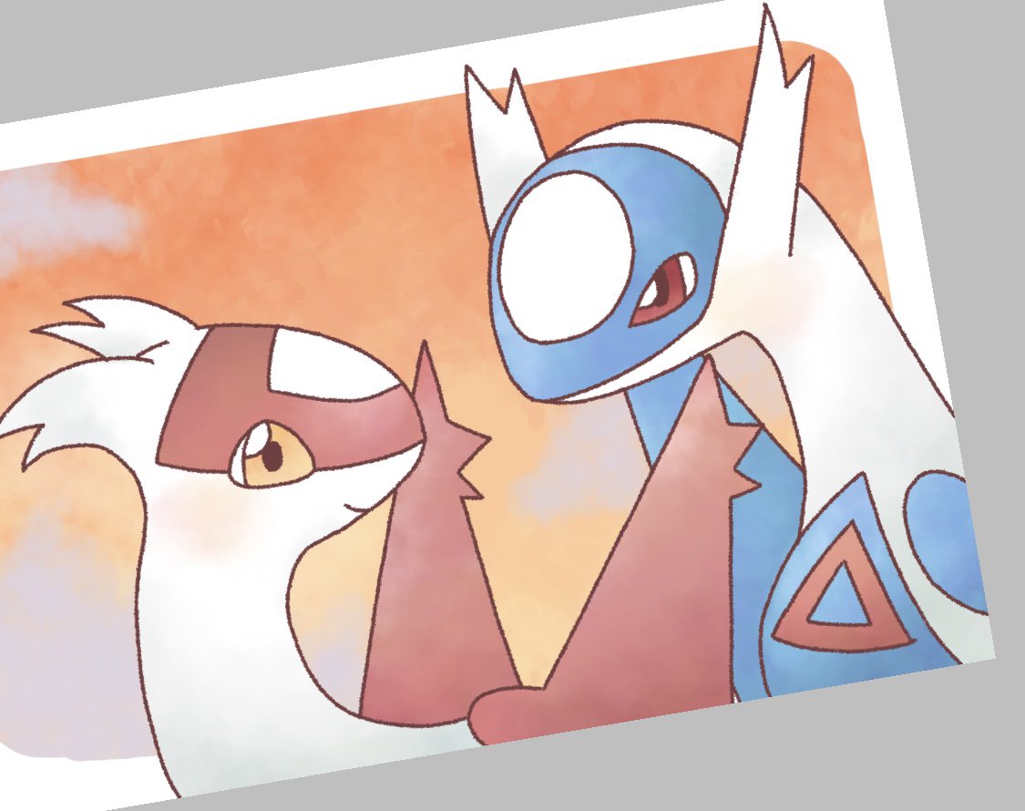hdtfic's tweet photo. 絵の練習
#ポケモンイラスト #ラティアス #ラティオス https://t.co/hAGxM8lfiR