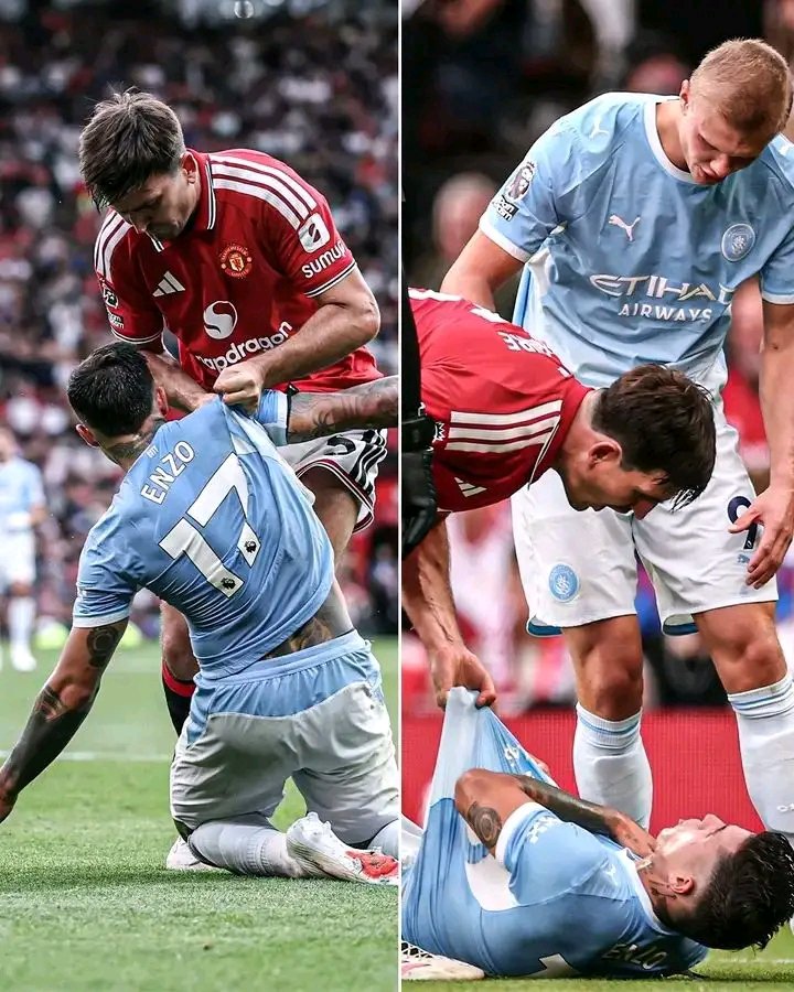 Unusual_BM's tweet photo. Wait, what was Maguire really thinking?😂😭💔
   Bro better don't start what he can't finish! "Minister of own goals"😂 https://t.co/H1YadvIfsT
