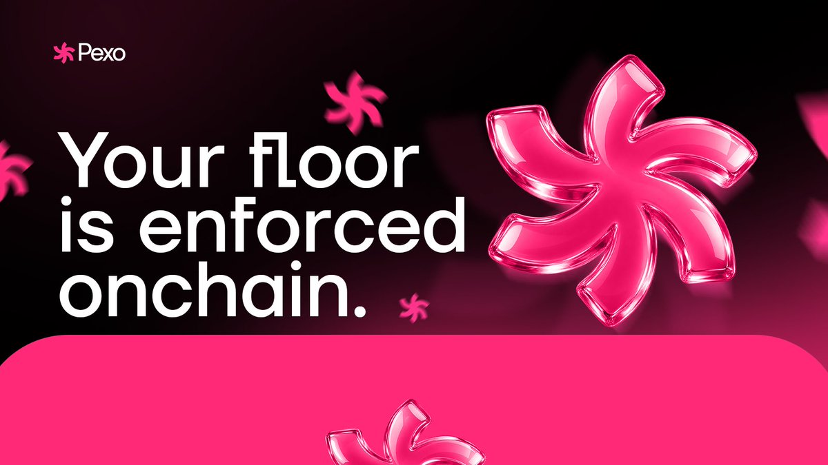 pexodotapp's tweet photo. Pexo doesn’t simply promise to respect your floor. 

Your floor is passed directly to Uniswap V3 as amountOutMinimum. 

If the swap cannot return at least that amount, the transaction reverts and your tokens remain untouched. https://t.co/1snpEiZb60