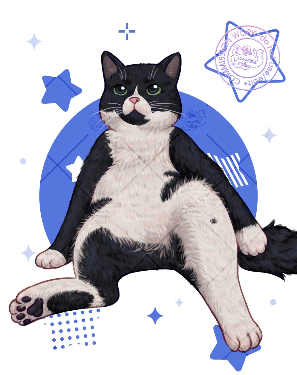 PawpleNeko's tweet photo. Commission result for Moez
Thank you so much (*´∇`)ノ
#pawcomms https://t.co/tE9W29w7EH