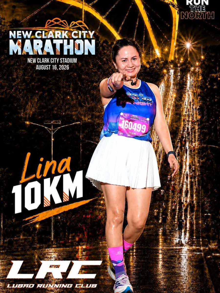 KevenJanow's tweet photo. Rain or shine, the race goes on. Best of luck to our LRC Fam taking on the final leg of the New Clark City Marathon this Sunday, August 16. Enjoy the route and race safe, Fam! https://t.co/8rEELqtfdP