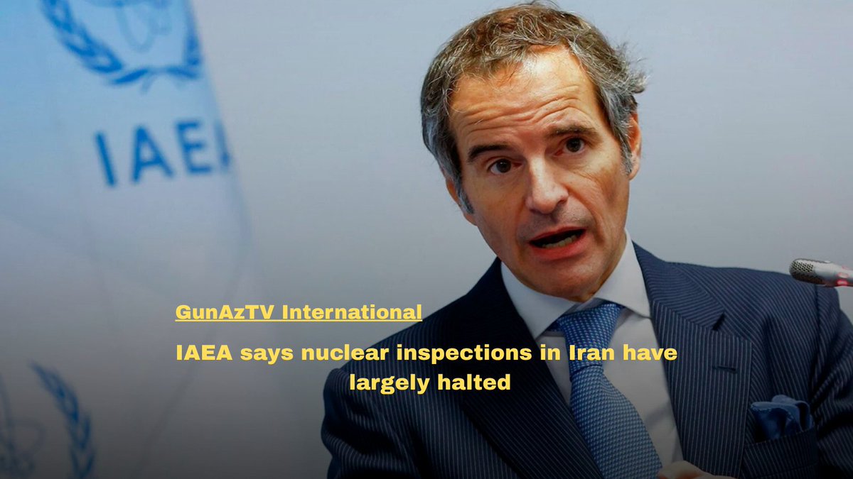 GunaztvEnglish's tweet photo. 🔴 The International Atomic Energy Agency (IAEA) says it has carried out virtually no on-site verification work in #Iran for more than six months, apart from a single inspection at the Bushehr nuclear power plant in June.

🔗 https://t.co/LdhzYsvUGr https://t.co/4ZbGJ09x5m
