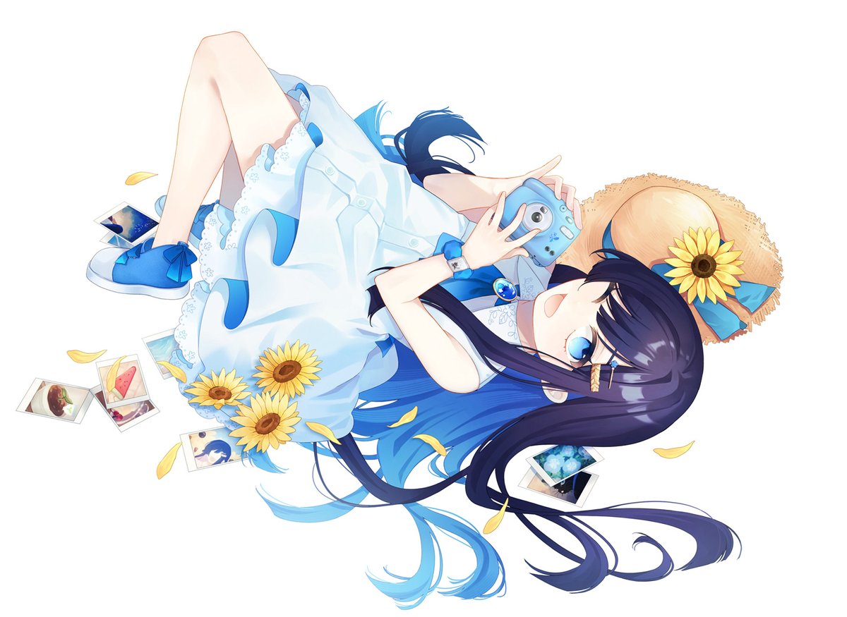 4raumeko's tweet photo. 以前ご依頼で描かせていただいたMassさんの「Cyanographia」ジャケットイラストの全体像です🌻🌱
詳細>>https://t.co/mQa32xDV4a https://t.co/iIiG4ChDC4