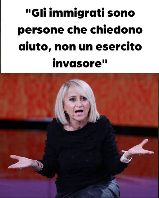RobertoAvventu2's tweet photo. «Gli immigrati sono persone che chiedono aiuto, non un esercito invasore».
A dirlo è Luciana Littizzetto in una 'letteruna' a Giorgia Meloni, che con queste parole interviene nel dibattito sull’immigrazione e sul modo in cui viene raccontato il fenomeno migratorio.
Un messaggio che invita a cambiare prospettiva: dietro i numeri e le statistiche ci sono persone, storie e spesso situazioni di difficoltà.
Una frase destinata a far discutere. Voi siete d’accordo?