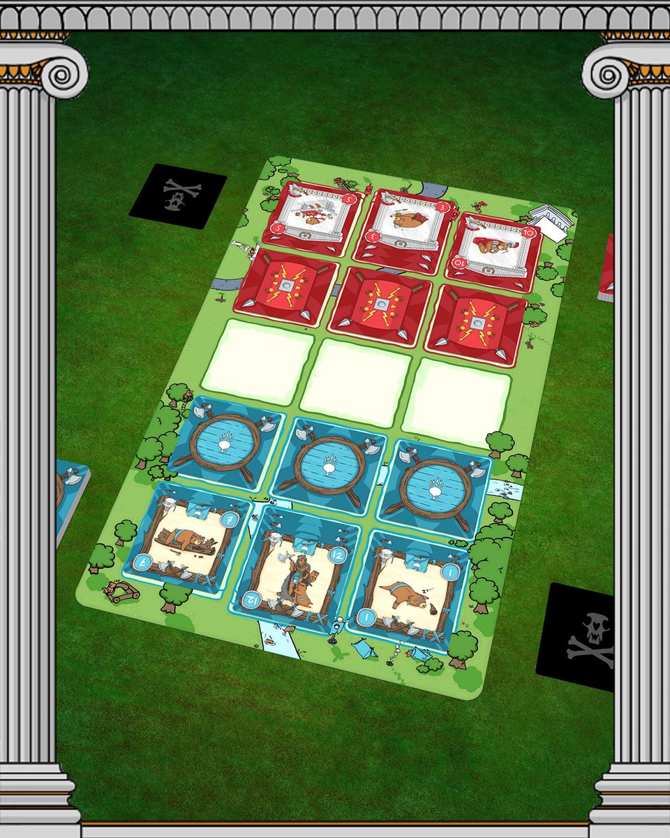 TabletopiaGames's tweet photo. 🐻⚔️ Legion Bears is now on Tabletopia!

In this fast-paced 2-player card game, move your bears, position your team wisely, and trigger Bear Fights to outmaneuver your opponent. Games take just 10–15 minutes!

#Tabletopia #LegionBears #boardgames https://t.co/Oi8706mFsQ