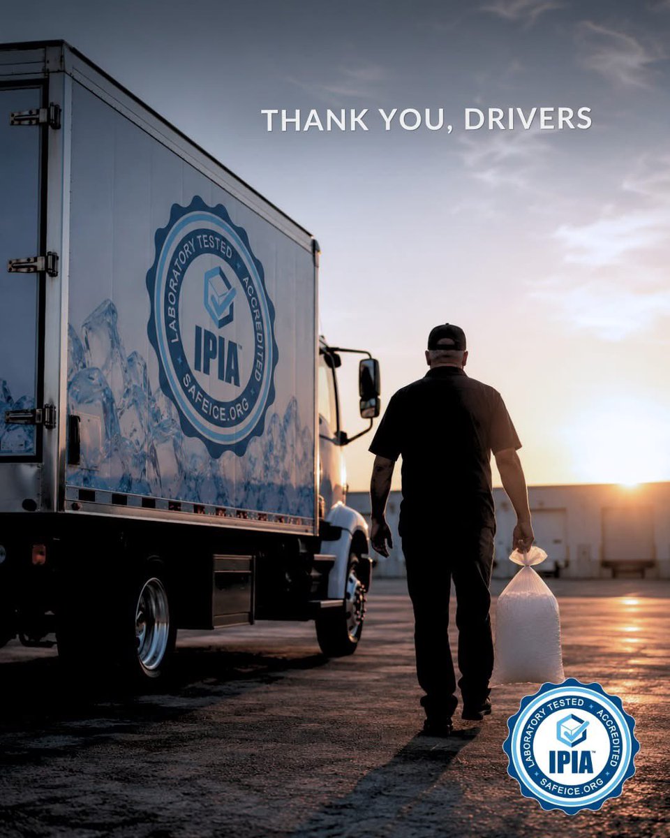 IceIsFood's tweet photo. During National Truck Driver Appreciation Week, we're proud to recognize the hardworking professionals who keep our industry moving. 

#IceIsFood #SafeIce #SealOfSafety #TruckDriverAppreciationWeek #ThankATruckDriver #Transportation #FoodSafety #EssentialWorkers https://t.co/3atFv1WD7E